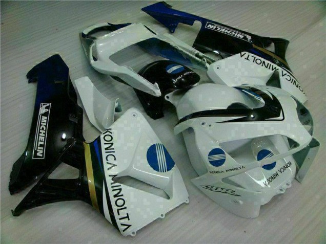 Branco Kit Carenagem Moto Honda CBR 600RR 2003-2004 Branco Kit Carenagem Moto Honda CBR 600RR 2003-2004