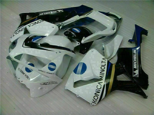 Branco Kit Carenagem Moto Honda CBR 600RR 2003-2004 Branco Kit Carenagem Moto Honda CBR 600RR 2003-2004