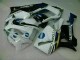 Branco Kit Carenagem Moto Honda CBR 600RR 2003-2004 Branco Kit Carenagem Moto Honda CBR 600RR 2003-2004