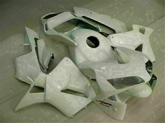 Branco Moto Plástico Honda CBR 600RR 2003-2004 Branco Moto Plástico Honda CBR 600RR 2003-2004