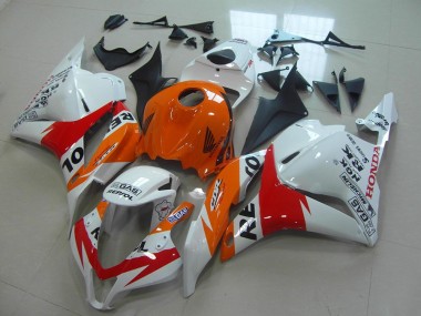Branco Novo Repsol Carenagem Moto Honda CBR 600RR 2009-2012