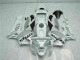 Branco Prata Repsol Carenagem Moto Honda CBR 600RR 2003-2004 Branco Prata Repsol Carenagem Moto Honda CBR 600RR 2003-2004