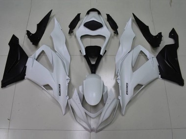Branco Preto 636 Carenagem Moto Kawasaki ZX6R 2013-2018