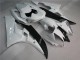 Branco Preto Abs Motocicleta Plásticos Yamaha R6 2006-2007 Branco Preto Abs Motocicleta Plásticos Yamaha R6 2006-2007
