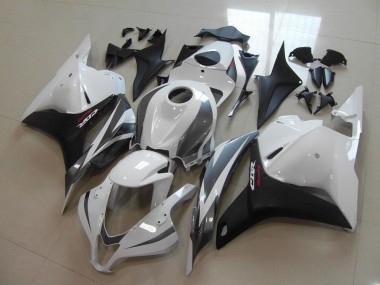 Branco Preto Cinzento Carenagem Moto Honda CBR 600RR 2009-2012