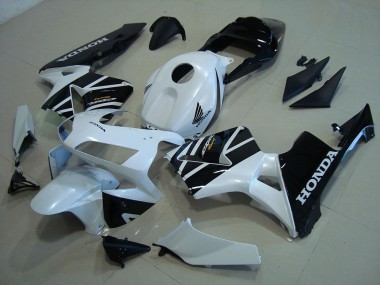 Branco Preto Kit Carenagem Moto Honda CBR 600RR 2005-2006