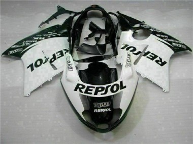 Branco Preto Repsol Carenagem Moto Honda CBR 1100 XX 1996-2007