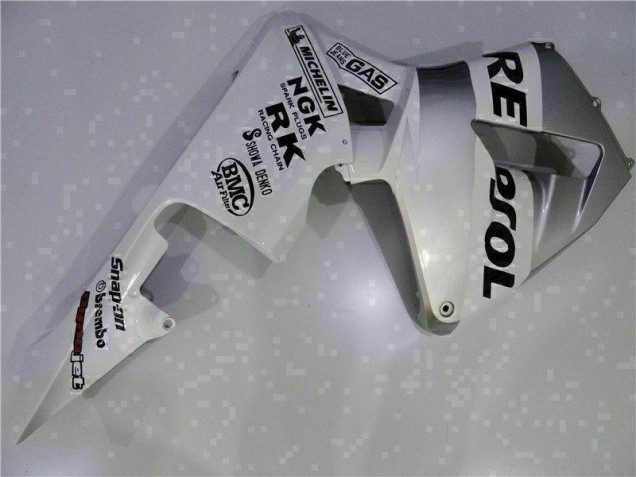 Branco Repsol Injeção Kit Carenagem Moto Honda CBR 600RR 2003-2004 Branco Repsol Injeção Kit Carenagem Moto Honda CBR 600RR 2003-2004