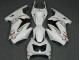 Branco Vermelho Carenagem Moto Kawasaki EX250 2008-2012 Branco Vermelho Carenagem Moto Kawasaki EX250 2008-2012