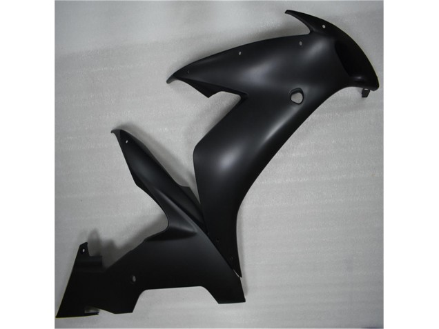 Brilhante Preto Fosco Carenagem Moto Yamaha R1 2007-2008 Brilhante Preto Fosco Carenagem Moto Yamaha R1 2007-2008