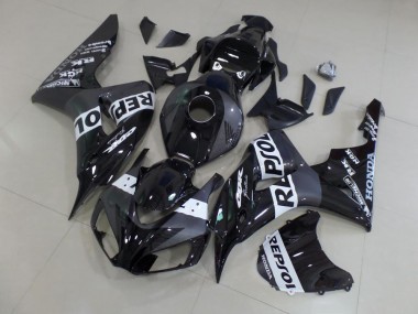 Cinzento Repsol Carenagem Moto Honda CBR 1000RR 2006-2007