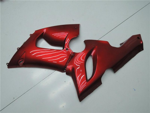 Doce Vermelho Carenagem Moto Kawasaki ZX6R 2005-2006 Doce Vermelho Carenagem Moto Kawasaki ZX6R 2005-2006