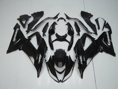 Gloss Preto Carenagem Moto Kawasaki ZX6R 2013-2018