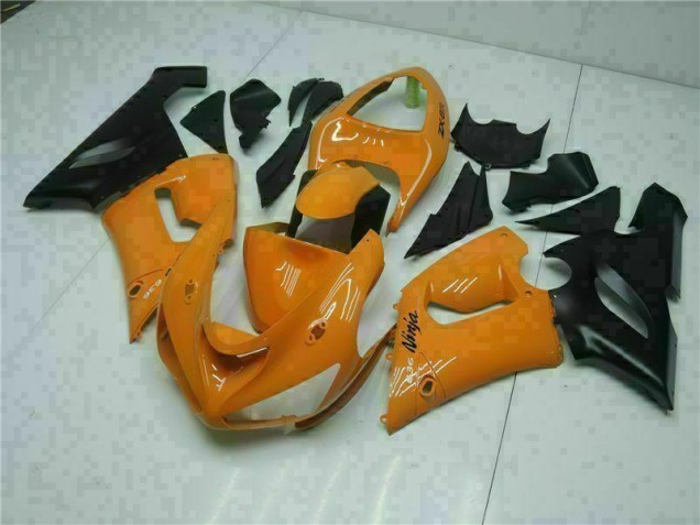 Laranja Kits Completo Carenagem Moto Kawasaki ZX6R 2007-2008 Laranja Kits Completo Carenagem Moto Kawasaki ZX6R 2007-2008