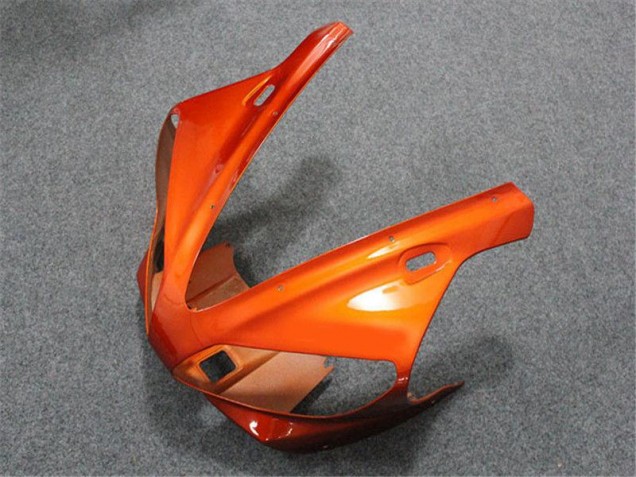 Laranja Preto Carenagem Moto Yamaha R1 2002-2003 Laranja Preto Carenagem Moto Yamaha R1 2002-2003