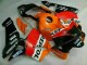 Laranja Repsol Carenagem Moto Honda CBR 600RR 2003-2004 Laranja Repsol Carenagem Moto Honda CBR 600RR 2003-2004