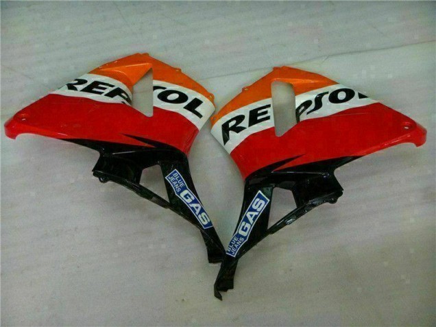 Laranja Repsol Carenagem Moto Honda CBR 600RR 2003-2004 Laranja Repsol Carenagem Moto Honda CBR 600RR 2003-2004