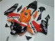 Laranja Vermelho Preto Repsol Carenagem Moto Honda CBR 600RR 2003-2004 Laranja Vermelho Preto Repsol Carenagem Moto Honda CBR 600RR 2003-2004