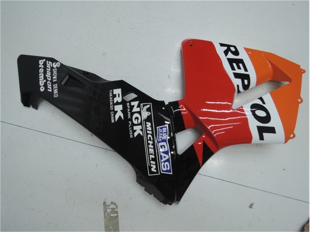 Laranja Vermelho Preto Repsol Carenagem Moto Honda CBR 600RR 2003-2004 Laranja Vermelho Preto Repsol Carenagem Moto Honda CBR 600RR 2003-2004