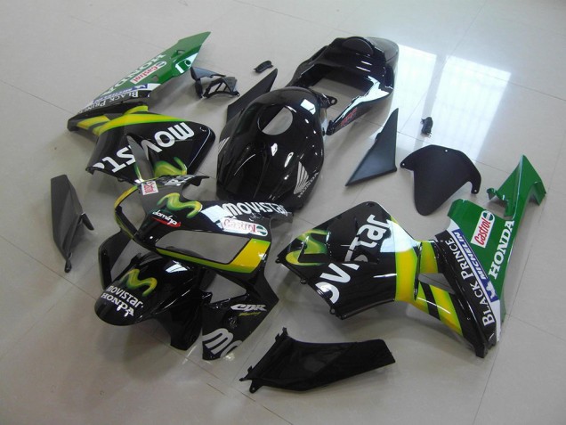 Movistar Kits Carenagem Moto Honda CBR 600RR 2003-2004 Movistar Kits Carenagem Moto Honda CBR 600RR 2003-2004
