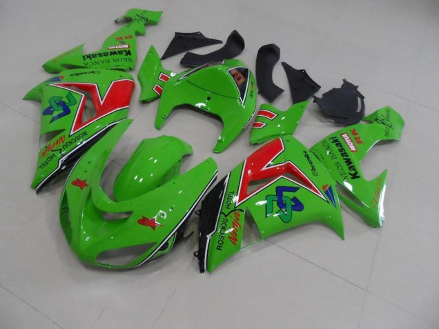 Neos Banca Carenagem Moto Kawasaki ZX6R 2007-2008 Neos Banca Carenagem Moto Kawasaki ZX6R 2007-2008