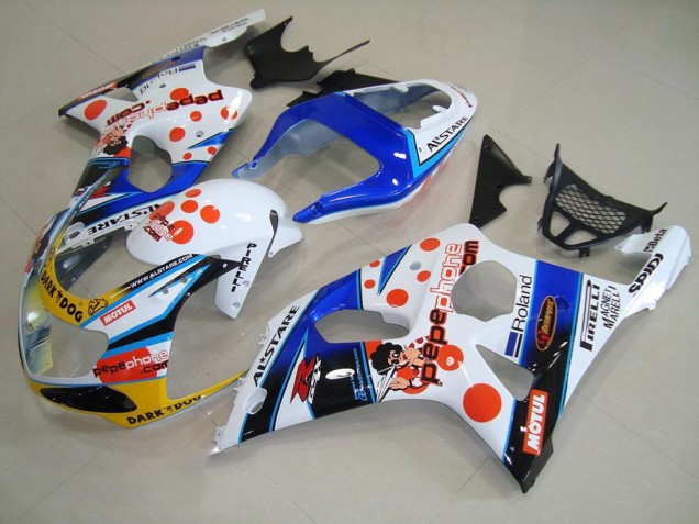 Pepe Phone Carenagem Moto Suzuki GSXR 1000 K1 2000-2002 Pepe Phone Carenagem Moto Suzuki GSXR 1000 K1 2000-2002