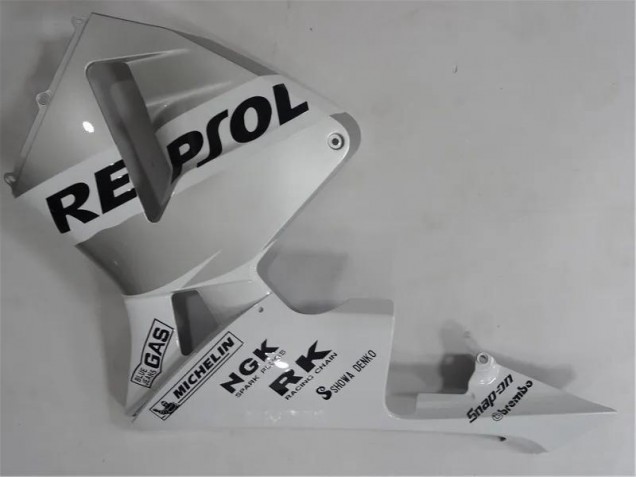 Prata Branco Preto Repsol Carenagem Moto Honda CBR 600RR 2005-2006 Prata Branco Preto Repsol Carenagem Moto Honda CBR 600RR 2005-2006