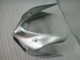 Prata Preto Carenagem Moto Kawasaki ZX6R 2005-2006 Prata Preto Carenagem Moto Kawasaki ZX6R 2005-2006