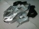 Prata Preto Carenagem Moto Kawasaki ZX6R 2005-2006 Prata Preto Carenagem Moto Kawasaki ZX6R 2005-2006