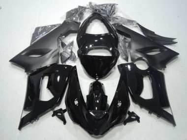 Preto Abs Kit Carenagem & Plásticos Moto Kawasaki ZX6R 2005-2006