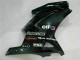 Preto Abs Motocicleta Plástico Kawasaki EX250 2008-2012 Preto Abs Motocicleta Plástico Kawasaki EX250 2008-2012