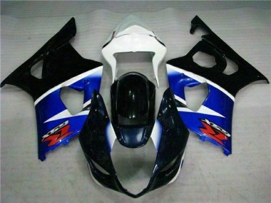 Preto Azul Carroçaria Moto Suzuki GSXR 1000 K3 2003-2004