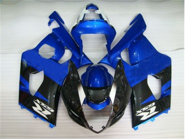Preto Azul Kits Carenagem Moto Suzuki GSXR 1000 K5 2005-2006