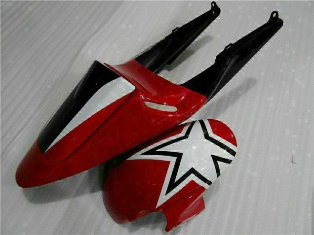 Preto Branco 11 Carenagem Moto Honda CBR 600RR 2003-2004 Preto Branco 11 Carenagem Moto Honda CBR 600RR 2003-2004