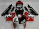 Preto Branco 11 Carenagem Moto Honda CBR 600RR 2003-2004 Preto Branco 11 Carenagem Moto Honda CBR 600RR 2003-2004