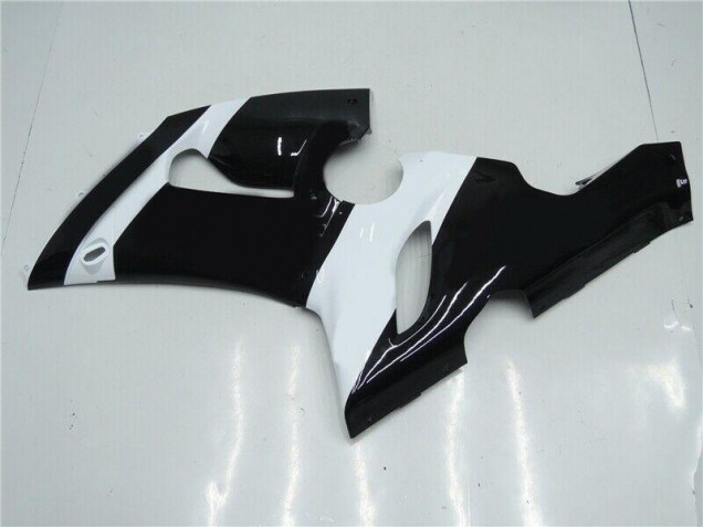Preto Branco Carenagem & Plástico Moto Kawasaki ZX6R 2005-2006 Preto Branco Carenagem & Plástico Moto Kawasaki ZX6R 2005-2006