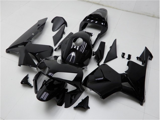Preto Brilhante Abs Kits Carenagem Moto Honda CBR 600RR 2003-2004 Preto Brilhante Abs Kits Carenagem Moto Honda CBR 600RR 2003-2004