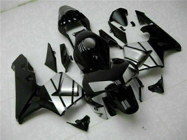 Preto Brilhante Abs Kits Completos Carenagem Moto Honda CBR 600RR 2003-2004