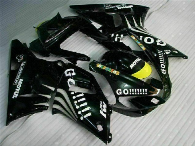 Preto Carroçaria Moto Yamaha R1 2000-2001 Preto Carroçaria Moto Yamaha R1 2000-2001