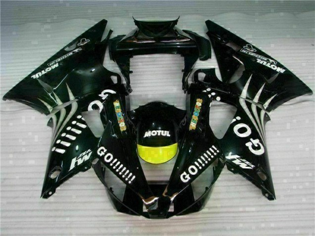Preto Carroçaria Moto Yamaha R1 2000-2001 Preto Carroçaria Moto Yamaha R1 2000-2001