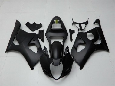 Preto Fosco Abs Kit Completos Carenagem Moto Suzuki GSXR 1000 K3 2003-2004