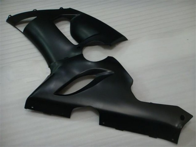 Preto Fosco Carenagem Moto Kawasaki ZX6R 2005-2006 Preto Fosco Carenagem Moto Kawasaki ZX6R 2005-2006