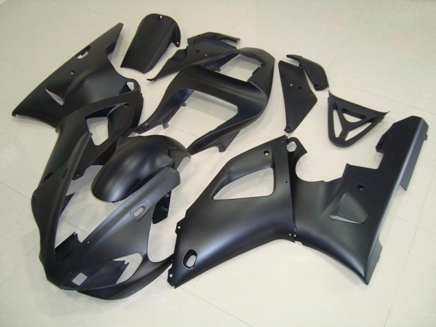 Preto Fosco Carroçaria Moto Yamaha R1 2000-2001