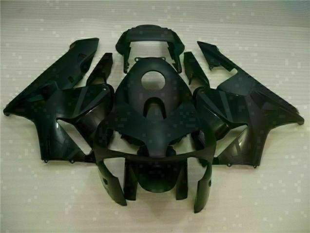 Preto Fosco Kit Carenagem Moto Honda CBR 600RR 2003-2004 Preto Fosco Kit Carenagem Moto Honda CBR 600RR 2003-2004