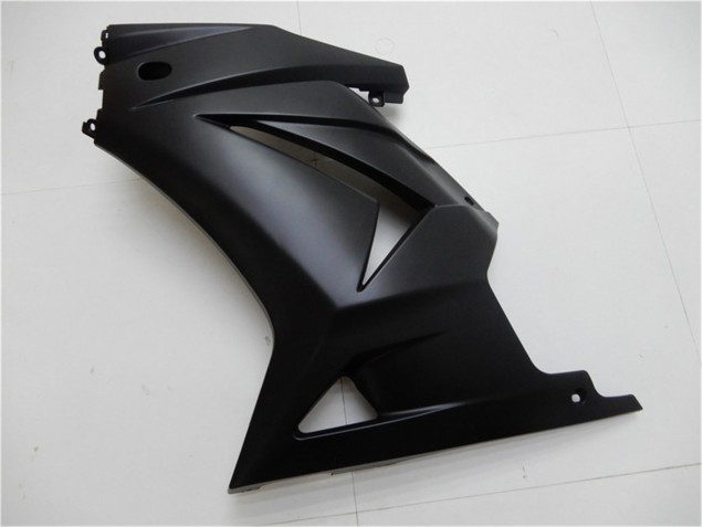 Preto Fosco Kit Completo Carenagem Moto Kawasaki EX250 2008-2012 Preto Fosco Kit Completo Carenagem Moto Kawasaki EX250 2008-2012