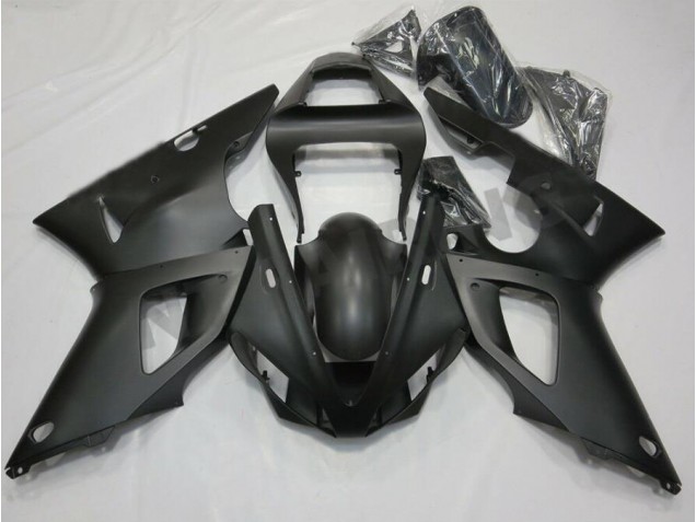 Preto Fosco Kits Carenagem Moto Yamaha R1 2002-2003 Preto Fosco Kits Carenagem Moto Yamaha R1 2002-2003