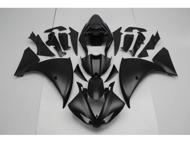 Preto Fosco Kits Carenagem Moto Yamaha R1 2012-2014 Preto Fosco Kits Carenagem Moto Yamaha R1 2012-2014