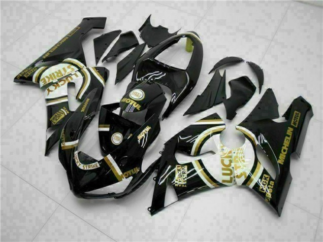 Preto Kit Carenagem Moto Kawasaki ZX6R 2005-2006 Preto Kit Carenagem Moto Kawasaki ZX6R 2005-2006