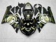 Preto Kit Carenagem Moto Kawasaki ZX6R 2005-2006 Preto Kit Carenagem Moto Kawasaki ZX6R 2005-2006