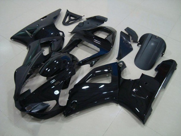 Preto Kit Carenagem Moto Yamaha R1 2000-2001 Preto Kit Carenagem Moto Yamaha R1 2000-2001